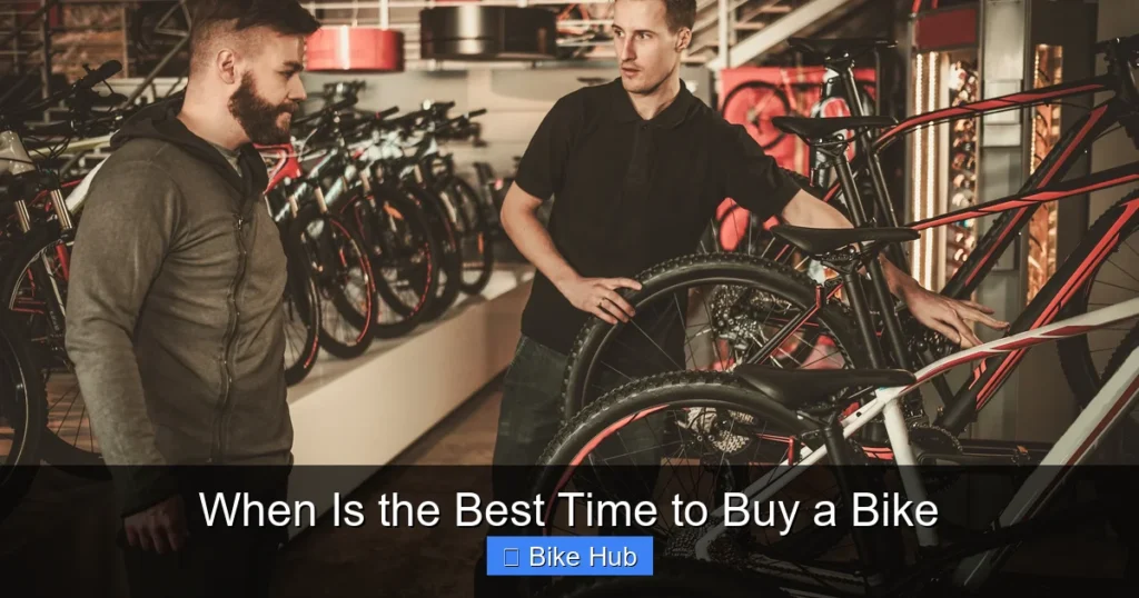 When Is the Best Time to Buy a Bike