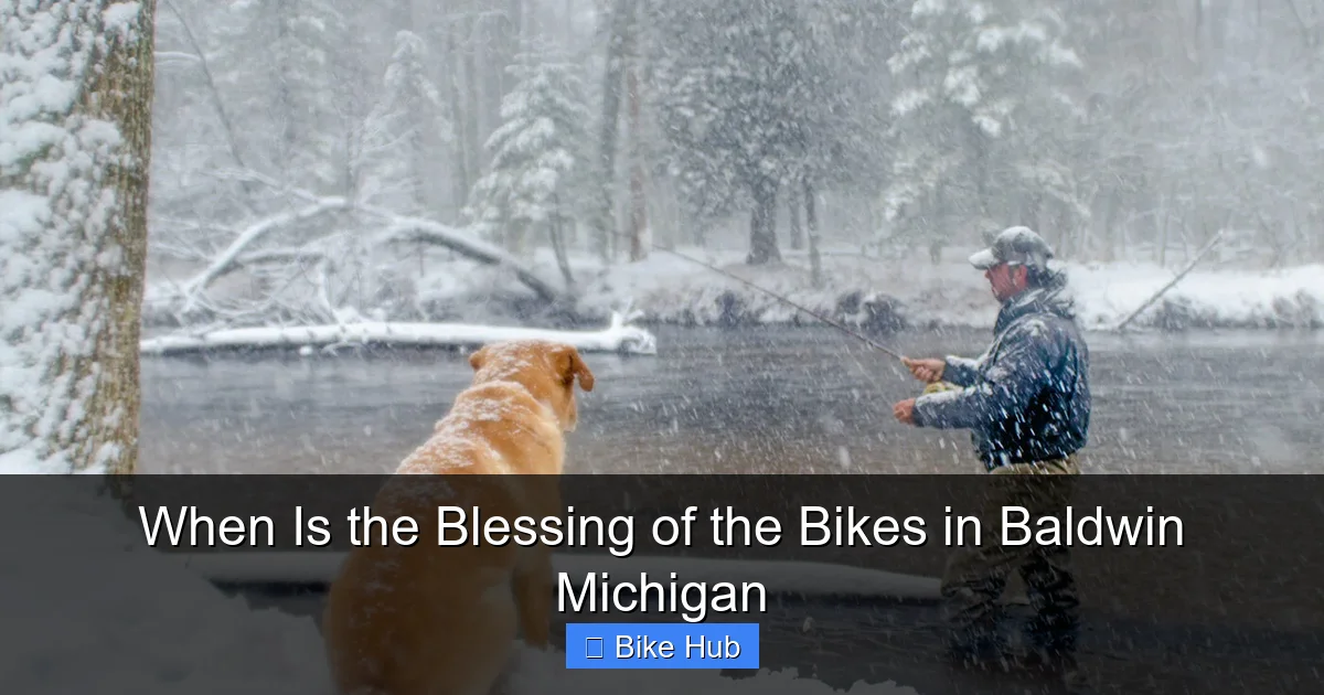 When Is the Blessing of the Bikes in Baldwin Michigan