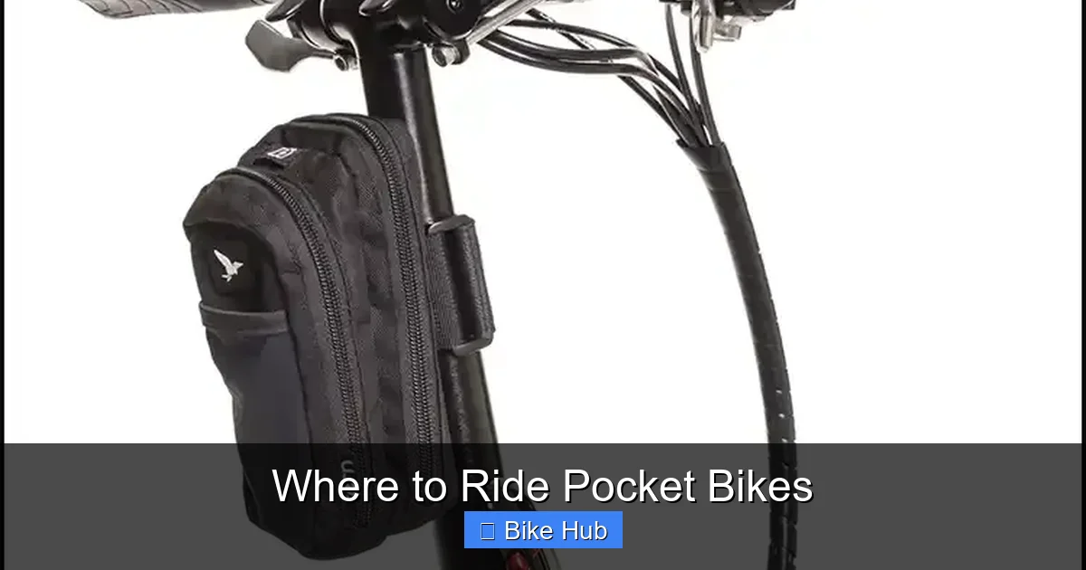 Where to Ride Pocket Bikes