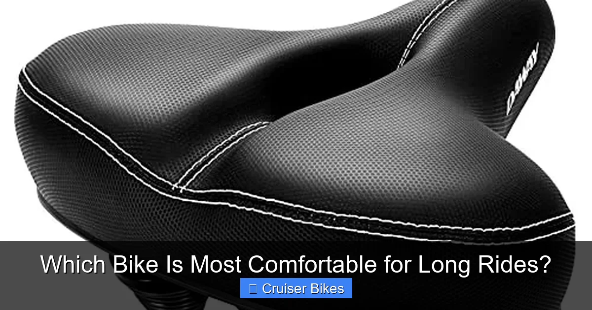 Which Bike Is Most Comfortable for Long Rides?
