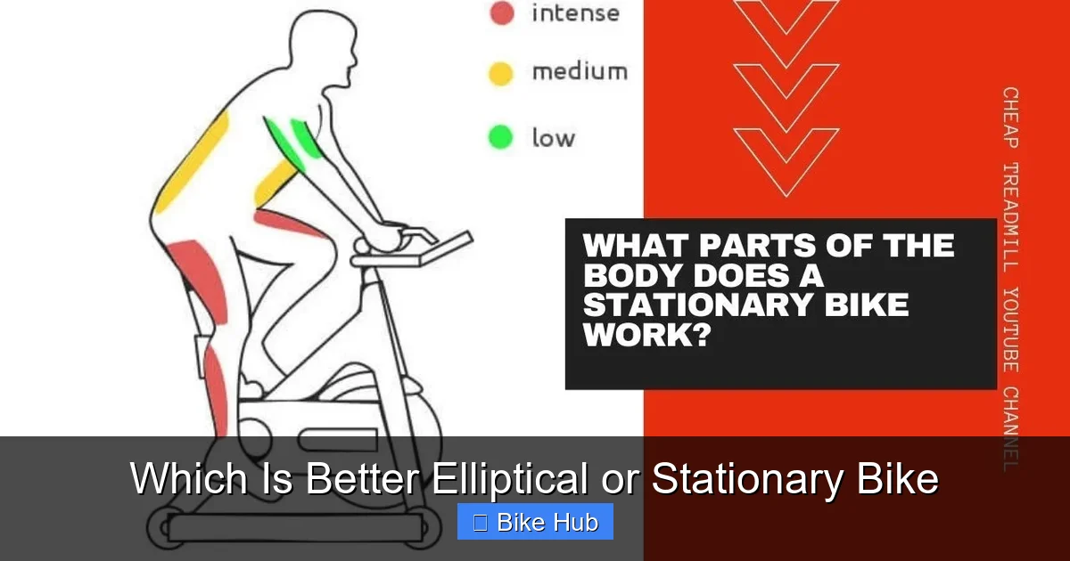 Which Is Better Elliptical or Stationary Bike