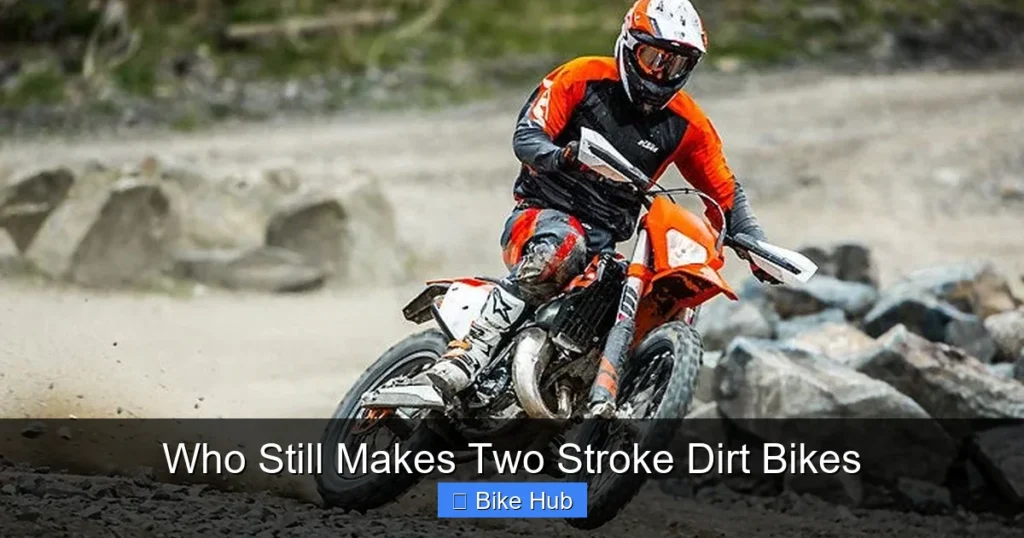 Who Still Makes Two Stroke Dirt Bikes