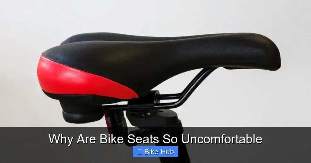 Why Are Bike Seats So Uncomfortable