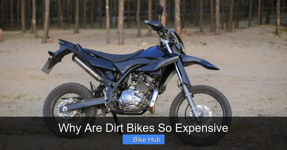 Why Are Dirt Bikes So Expensive