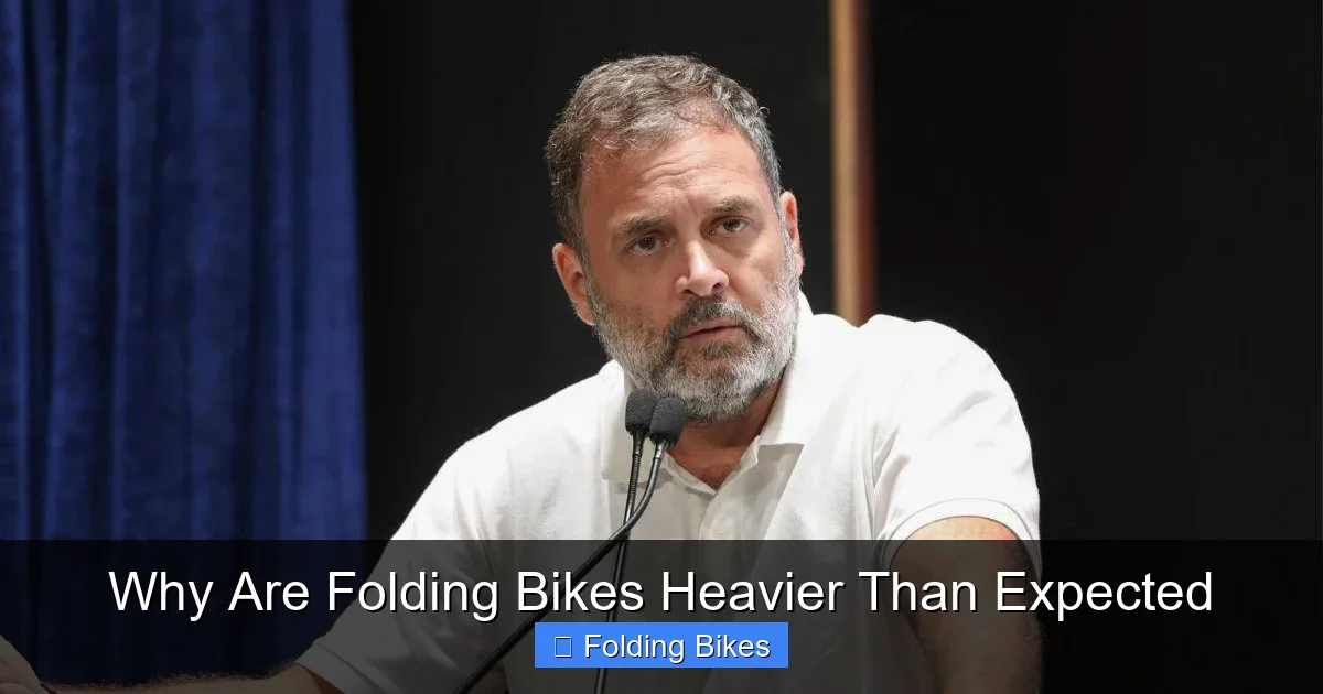 Why Are Folding Bikes Heavier Than Expected