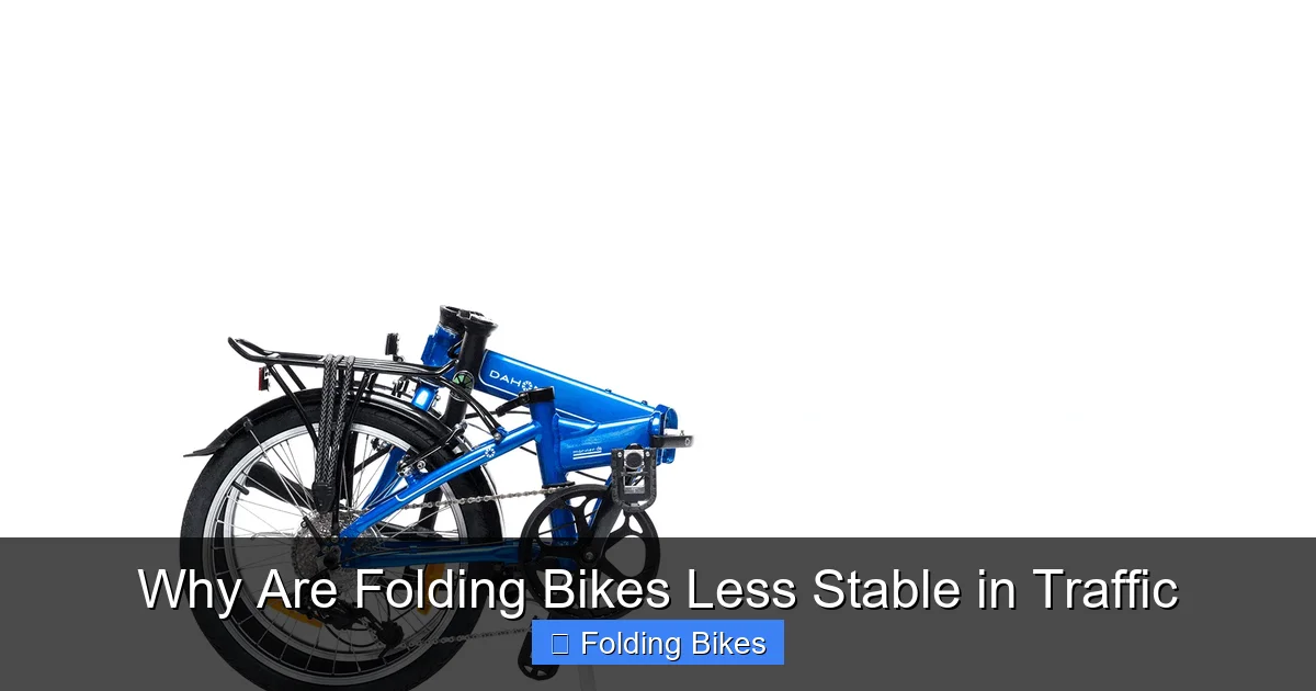 Why Are Folding Bikes Less Stable in Traffic