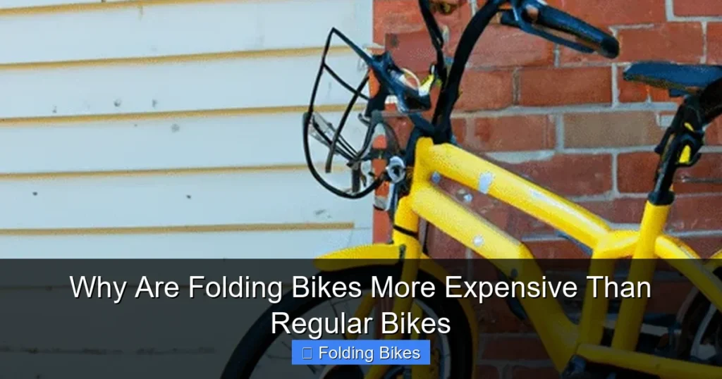 Why Are Folding Bikes More Expensive Than Regular Bikes