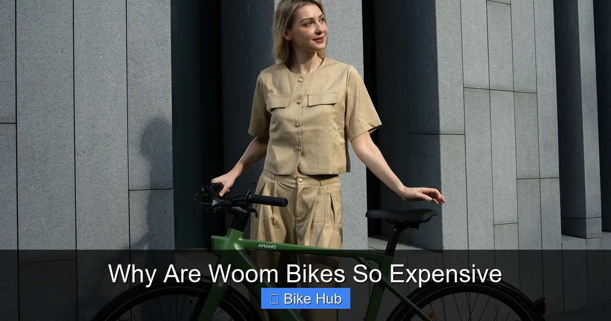 Why Are Woom Bikes So Expensive