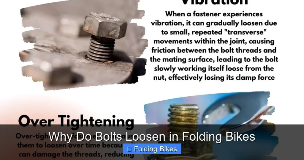 Why Do Bolts Loosen in Folding Bikes