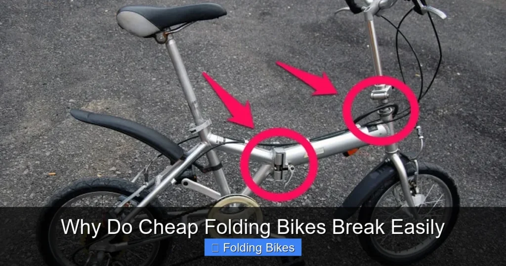 Why Do Cheap Folding Bikes Break Easily