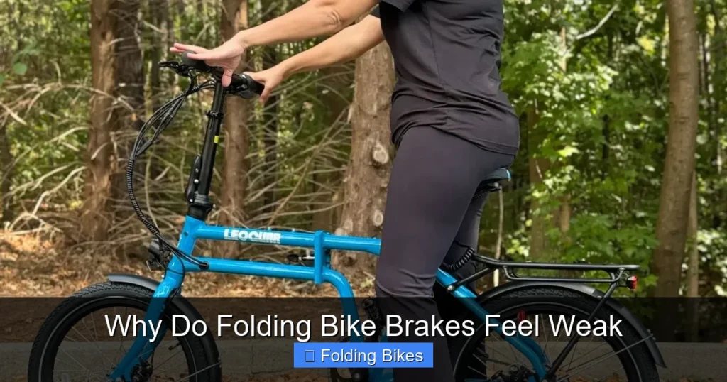 Why Do Folding Bike Brakes Feel Weak