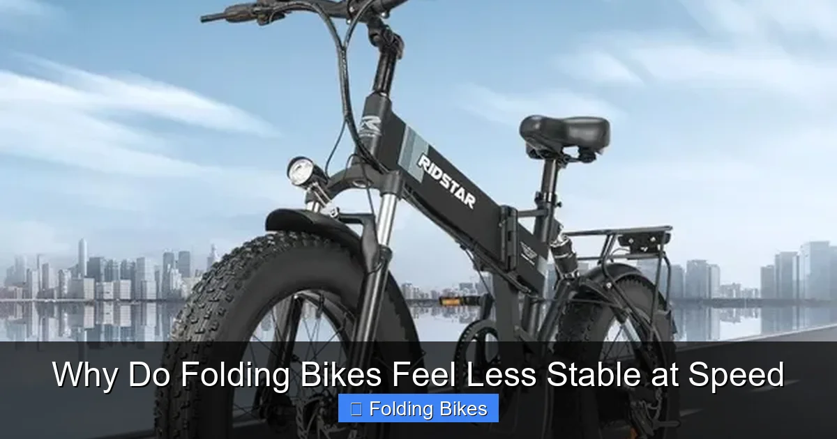 Why Do Folding Bikes Feel Less Stable at Speed