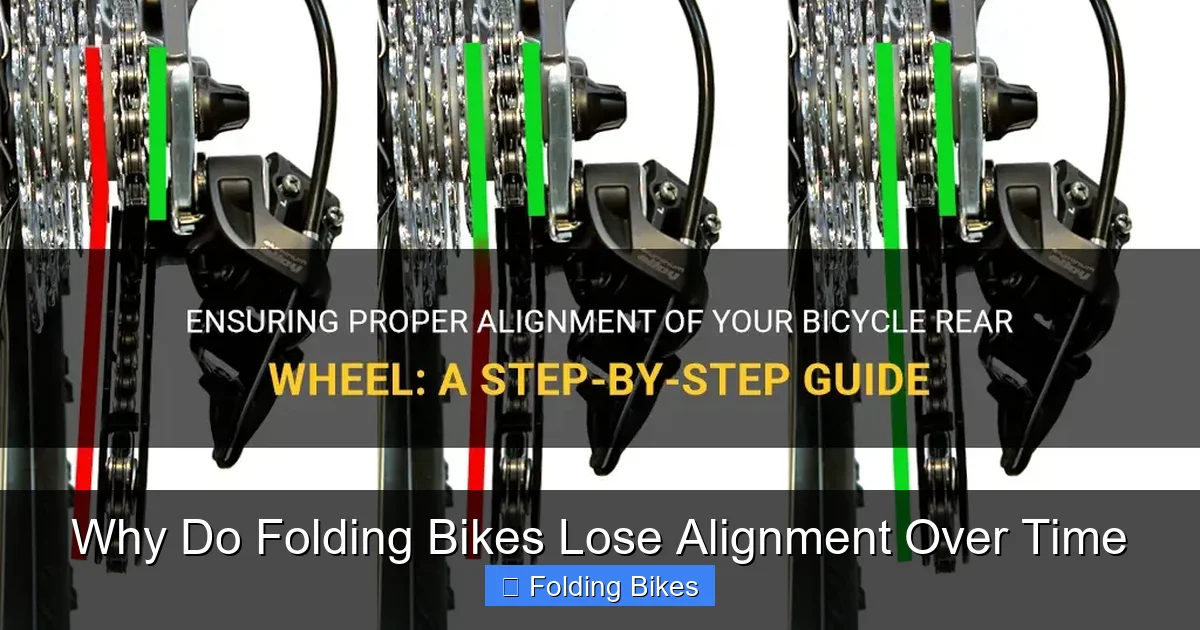Why Do Folding Bikes Lose Alignment Over Time