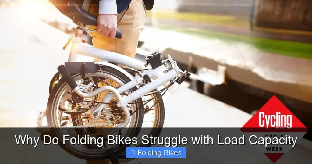Why Do Folding Bikes Struggle with Load Capacity