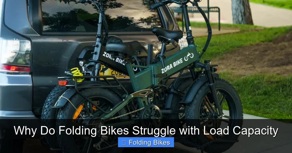 Why Do Folding Bikes Struggle with Load Capacity
