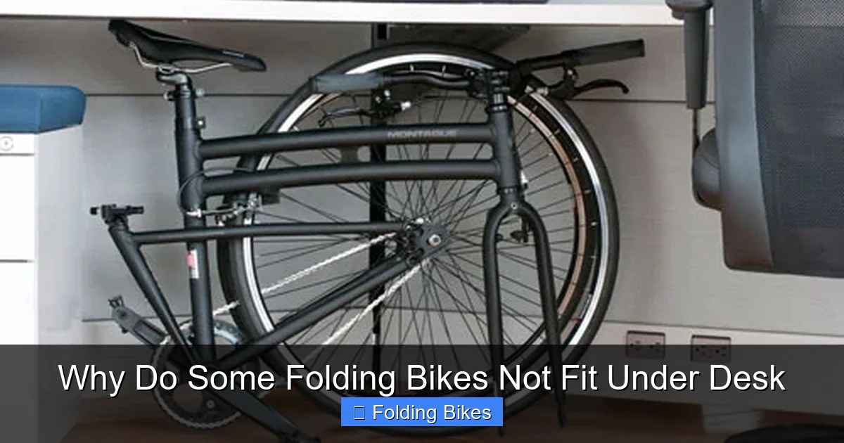 Why Do Some Folding Bikes Not Fit Under Desk
