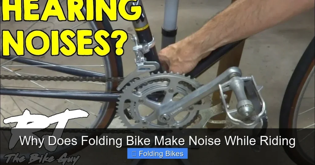 Why Does Folding Bike Make Noise While Riding