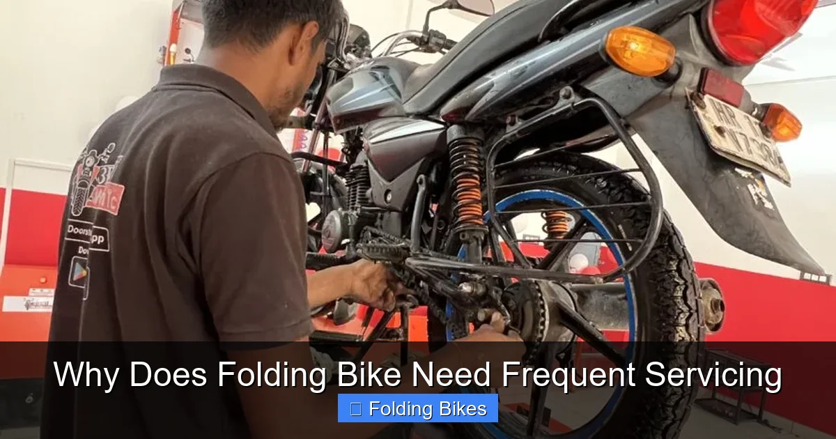 Why Does Folding Bike Need Frequent Servicing