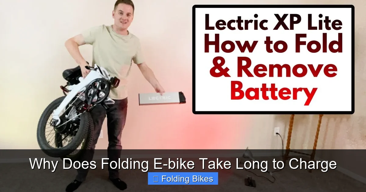 Why Does Folding E-bike Take Long to Charge