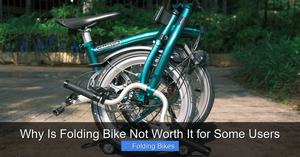 Why Is Folding Bike Not Worth It for Some Users