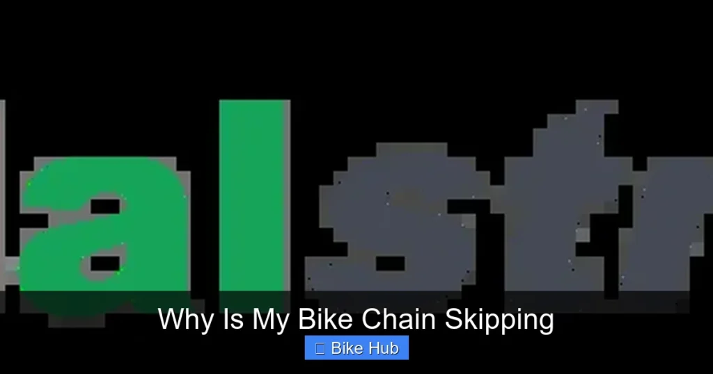 Why Is My Bike Chain Skipping