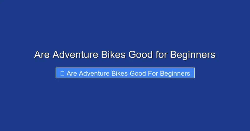 Are Adventure Bikes Good for Beginners