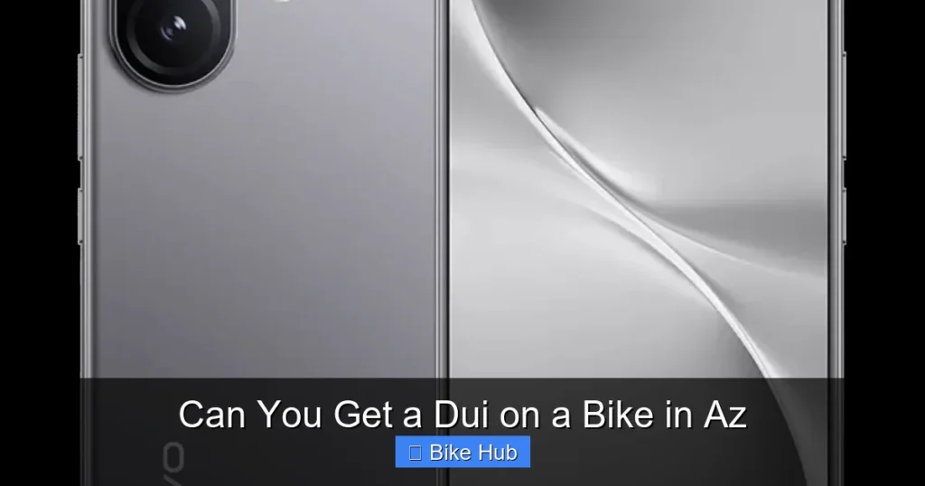 Can You Get a Dui on a Bike in Az