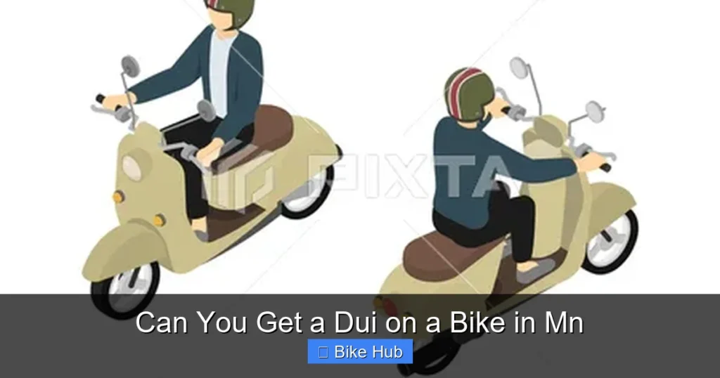 Can You Get a Dui on a Bike in Mn