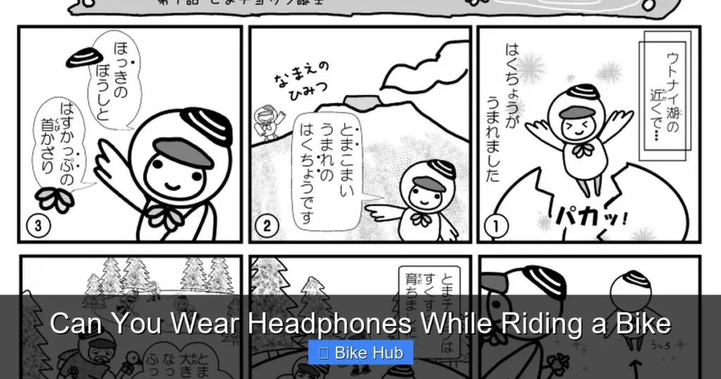 Can You Wear Headphones While Riding a Bike