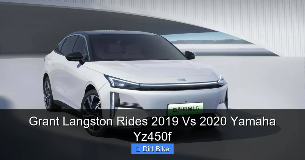 Grant Langston Rides 2019 Vs 2020 Yamaha Yz450f