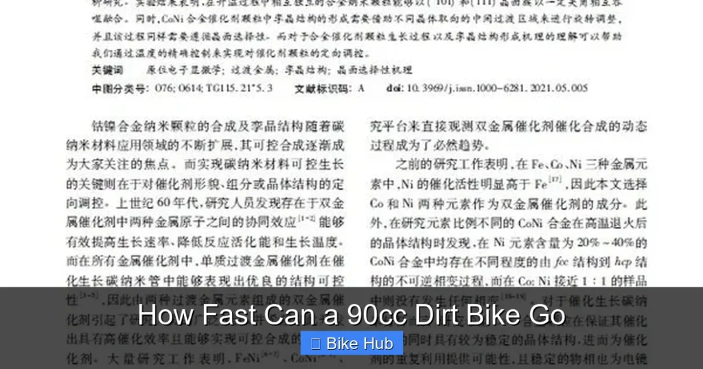 How Fast Can a 90cc Dirt Bike Go