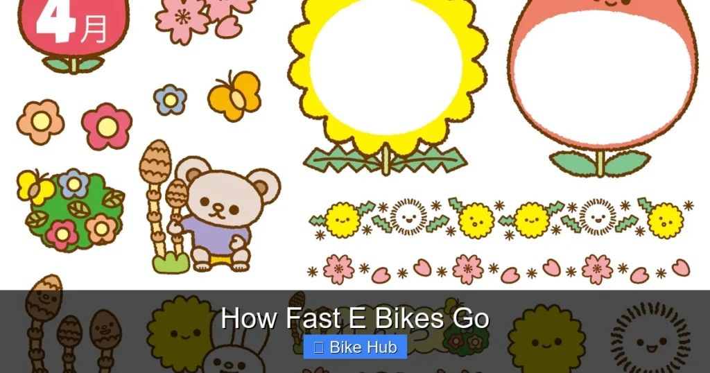 How Fast E Bikes Go