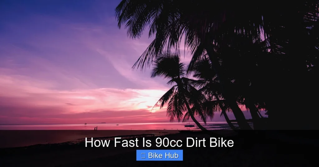 How Fast Is 90cc Dirt Bike