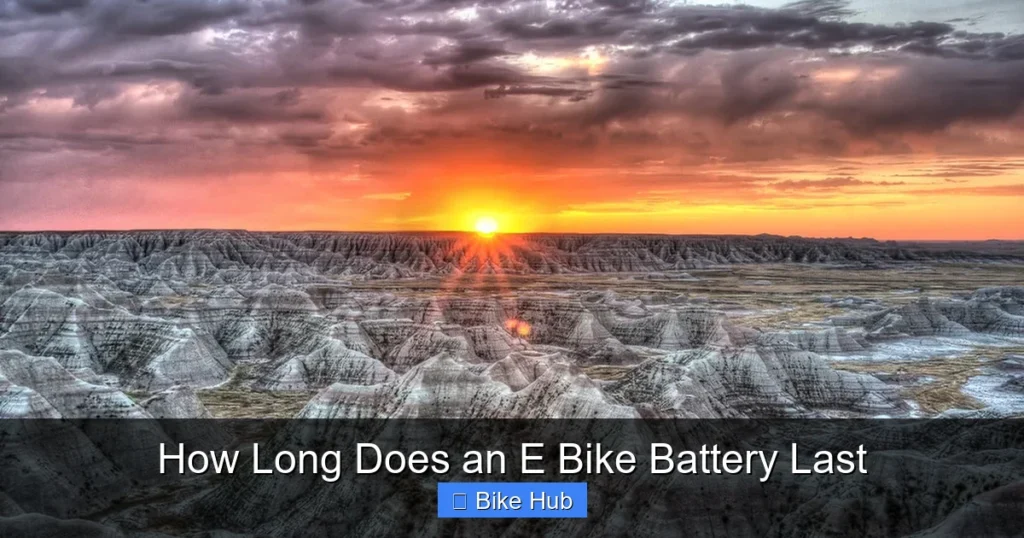 How Long Does an E Bike Battery Last