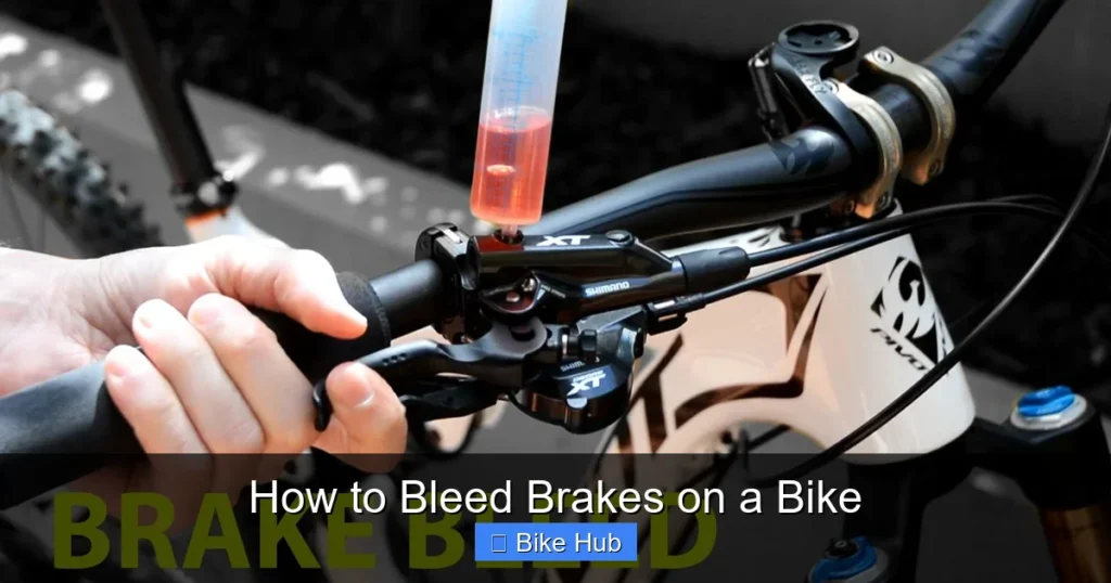 How to Bleed Brakes on a Bike