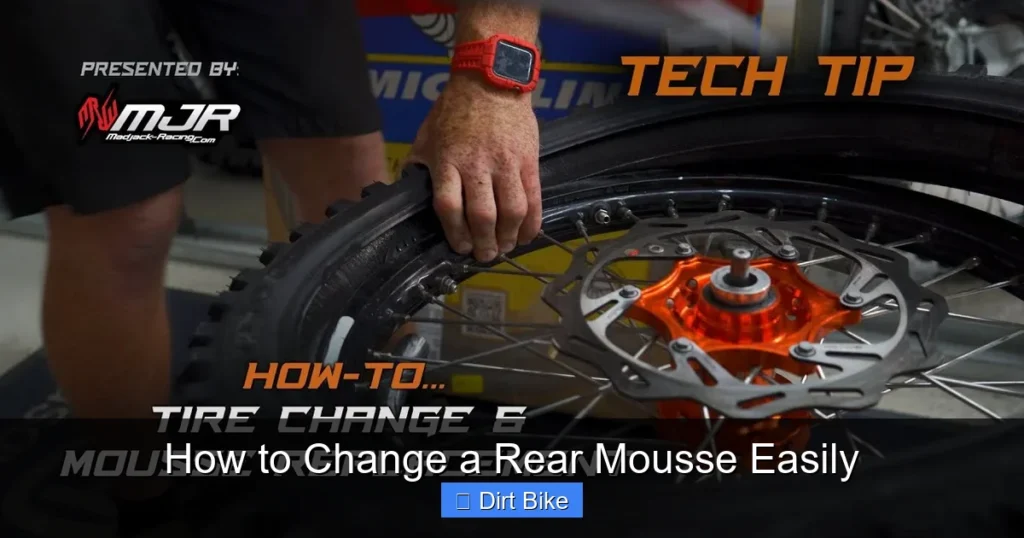 How to Change a Rear Mousse Easily