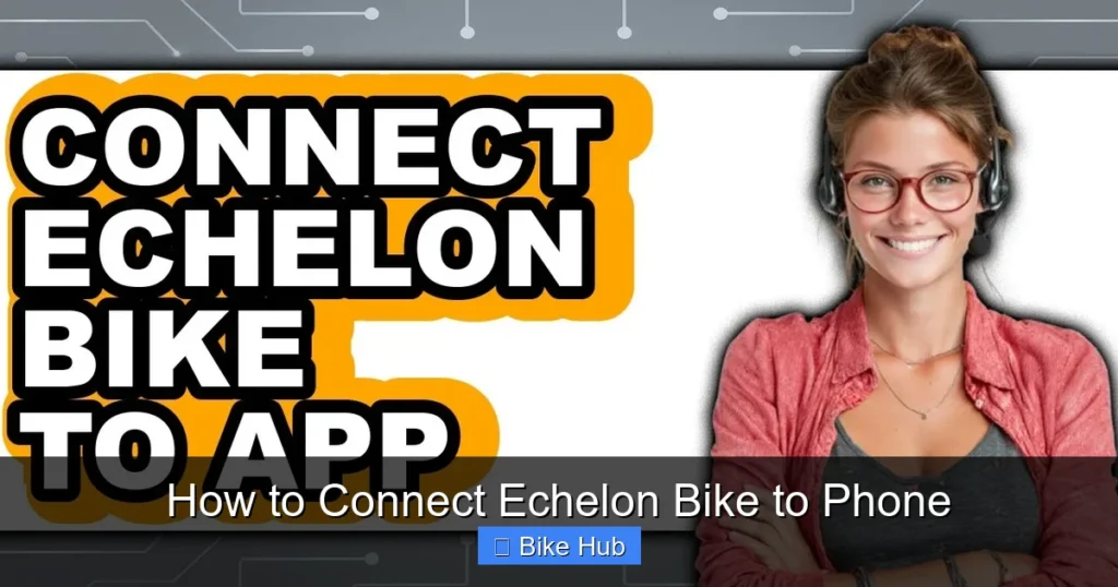 How to Connect Echelon Bike to Phone