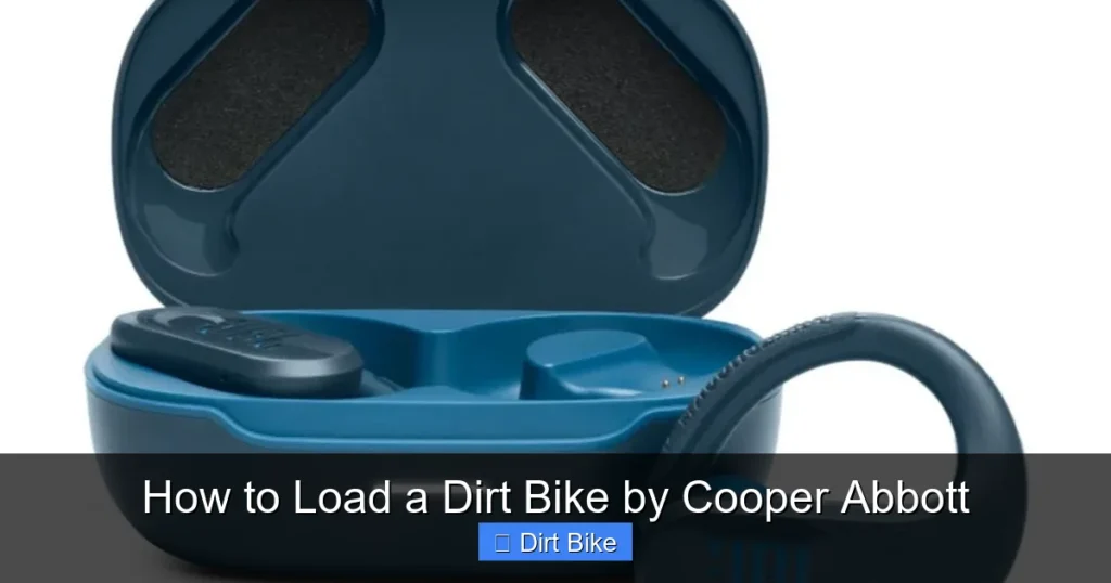 How to Load a Dirt Bike by Cooper Abbott