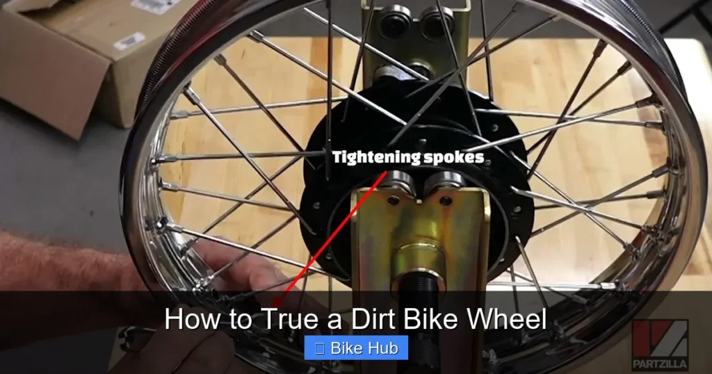 How to True a Dirt Bike Wheel