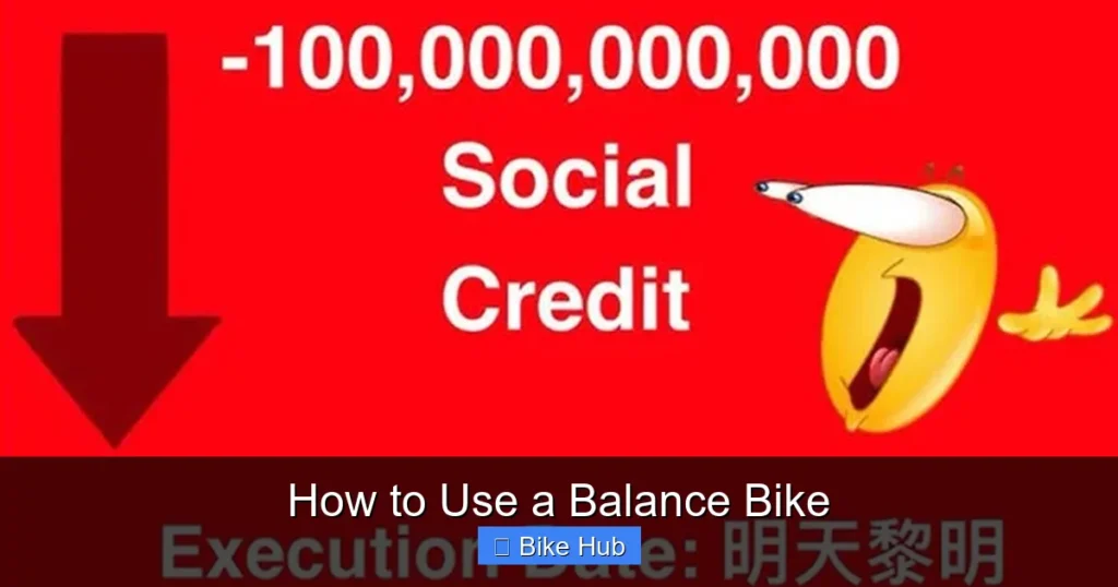 How to Use a Balance Bike