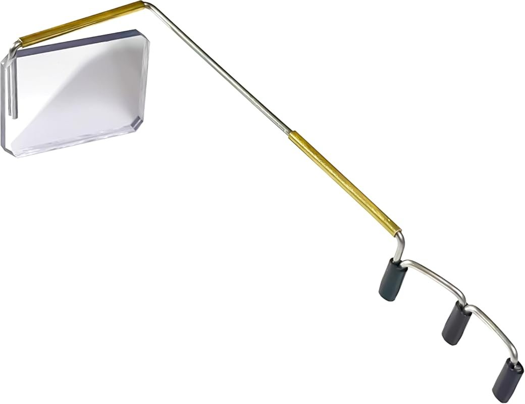 Take A Look Cycling Mirror: Shatter-Resistant Rearview for Helmets & S