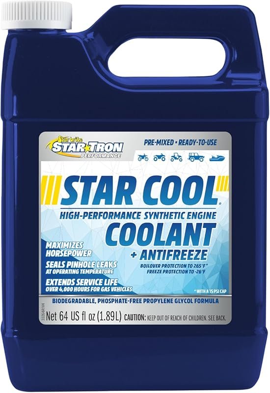 Star Brite Star-Cool Premium Synthetic PG Engine Coolant - 64 oz Bottl