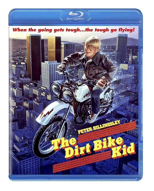 The Dirt Bike Kid on Blu-ray: A Classic Family Film Featuring Exciting Motorcycle Stunts and Adventure