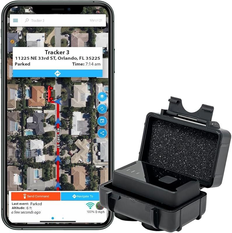Optimus 2.0 4G LTE GPS Tracker Bundle with Twin Waterproof Magnet Case