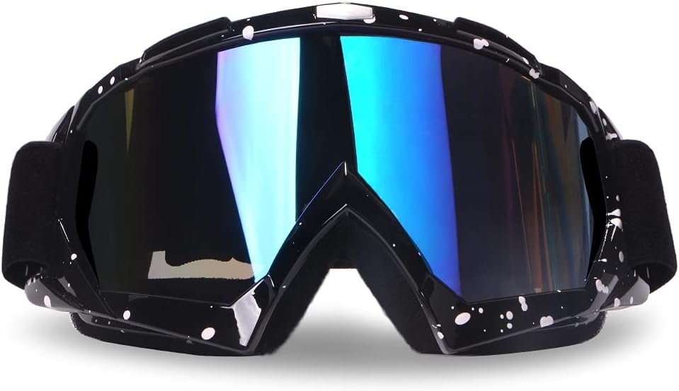 Motorcycle Dirt Bike Goggles: Windproof, Dustproof, Scratch-Resistant 