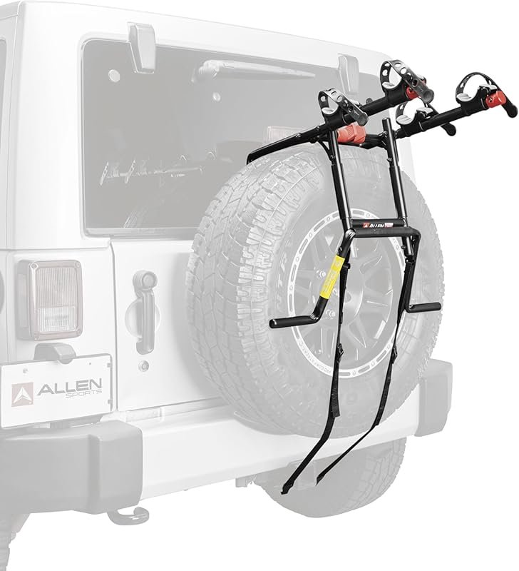 Allen Sports Premier 2-Bike Spare Tire Rack S302 for Outdoor Adventure