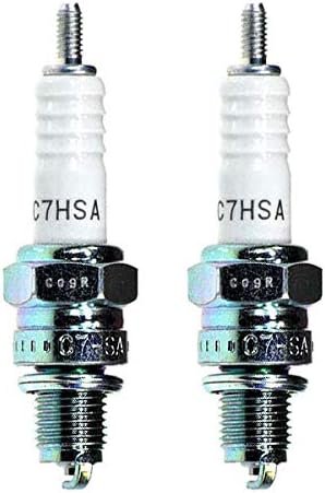 2-Pack NGK 4629 C7HSA Non-Resistor Spark Plugs for 50-150cc ATV Dirt B