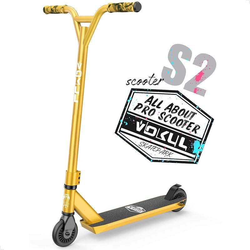 VOKUL Complete Pro Stunt Scooter - Freestyle Tricks High-Performance f
