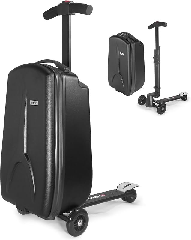 iubest 4-in-1 Detachable Foldable Ride-On Scooter Luggage Suitcase for