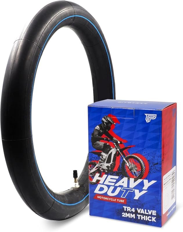 Heavy Duty 2.50/2.75-14 Inner Tube: 2mm Reinforced Butyl TR4 Valve for